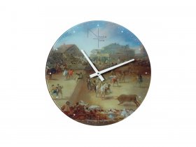 Часы интерьерные NT525 GOYA в Толмачёво - tolmachyovo.mebel-nsk.ru | фото