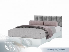 Кровать 1,2м Мемори КР-09 в Толмачёво - tolmachyovo.mebel-nsk.ru | фото