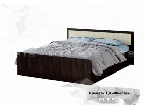 Кровать двуспальная 1,4м LIGHT Фиеста (BTS) в Толмачёво - tolmachyovo.mebel-nsk.ru | фото
