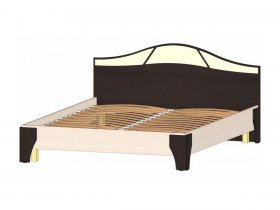 Кровать двуспальная 1,6 м Верона (Линаура) в Толмачёво - tolmachyovo.mebel-nsk.ru | фото