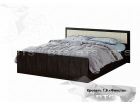 Кровать двуспальная 1,6м LIGHT Фиеста (BTS) в Толмачёво - tolmachyovo.mebel-nsk.ru | фото