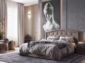 Кровать двуспальная 1,8м Верона-2 в Толмачёво - tolmachyovo.mebel-nsk.ru | фото