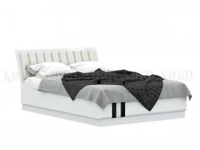 Кровать двуспальная с подъем.мех. 1,6м Магнолия в Толмачёво - tolmachyovo.mebel-nsk.ru | фото