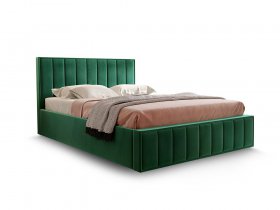 Кровать мягкая 1,6 Вена стандарт, вар.1 в Толмачёво - tolmachyovo.mebel-nsk.ru | фото