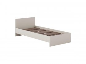 Кровать односпальная 0,9м Айри КР-001 (кашемир) в Толмачёво - tolmachyovo.mebel-nsk.ru | фото