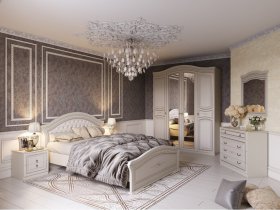 Модульная спальня Николь (Мебельград) в Толмачёво - tolmachyovo.mebel-nsk.ru | фото