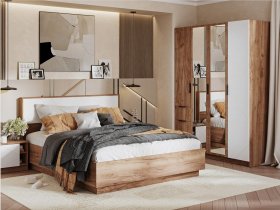 Модульная спальня Орегон в Толмачёво - tolmachyovo.mebel-nsk.ru | фото