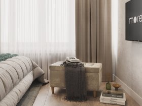 Пуф Чарли-2 (капучино) в Толмачёво - tolmachyovo.mebel-nsk.ru | фото