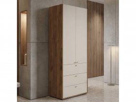 Шкаф двухстворчатый c ящиками Орма в Толмачёво - tolmachyovo.mebel-nsk.ru | фото
