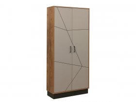 Шкаф двухстворчатый комбинированный для одежды Гамма  54.14 в Толмачёво - tolmachyovo.mebel-nsk.ru | фото