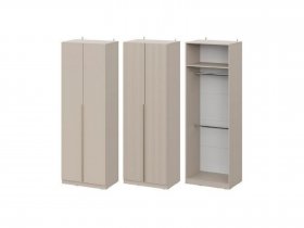 Шкаф ШК-75 Эккервуд (меланж) в Толмачёво - tolmachyovo.mebel-nsk.ru | фото