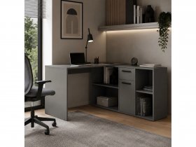 Стол письменный Лайт 03.245 (темно-серый) в Толмачёво - tolmachyovo.mebel-nsk.ru | фото