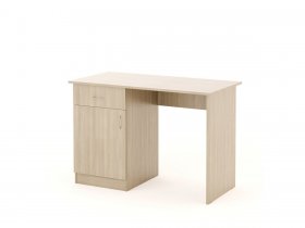 Стол письменный СП-01 (Биг) ясень шимо светлый в Толмачёво - tolmachyovo.mebel-nsk.ru | фото