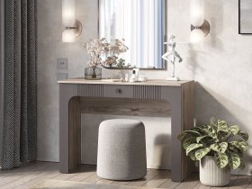 Стол туалетный СТ-02 Кассандра (дуб смоки/MF14) в Толмачёво - tolmachyovo.mebel-nsk.ru | фото