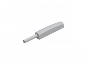 Толкатель Push Open с магнитом, накладной, 37мм, белый, MACO в Толмачёво - tolmachyovo.mebel-nsk.ru | фото